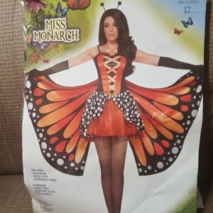 Butterfly Costume - Orange and Black